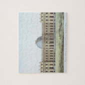 Koninklijk paleis in Laken, Uitzicht uit het park, Legpuzzel (Verticaal)