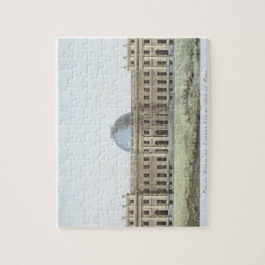 Koninklijk paleis in Laken, Uitzicht uit het park, Legpuzzel (Verticaal)