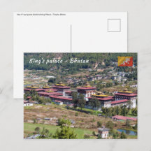 Koninklijk paleis in Thimphu - Bhutan