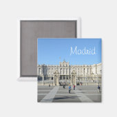Koninklijk Paleis, Madrid Magneet (Voorkant / Achterkant)