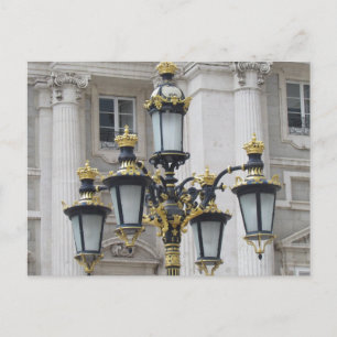 Koninklijk Paleis, Madrid, Spanje Briefkaart