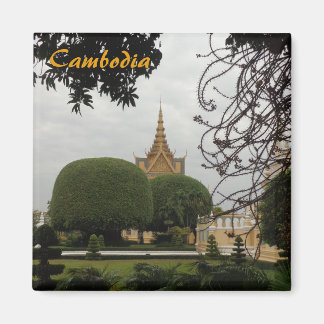 Koninklijk Paleis Tuinen, Phnom Penh, Cambodja Mag Magneet