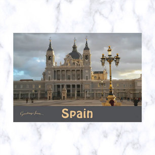 Koninklijk Paleis van Madrid in Madrid Briefkaart
