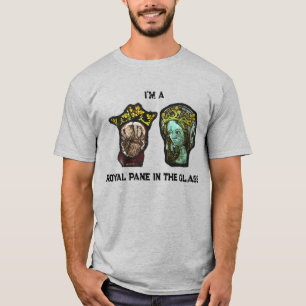 Koninklijk Paneel In Het Glas T-shirt
