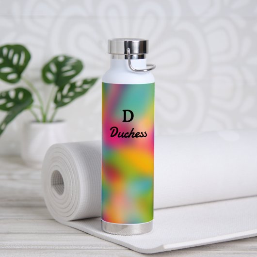 Koninklijk Regenboogbos Waterfles (Yoga (Gedraaid)  )