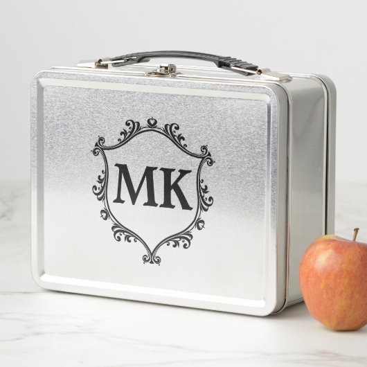  koninklijk schild gepersonaliseerde naam monogram (In situ)