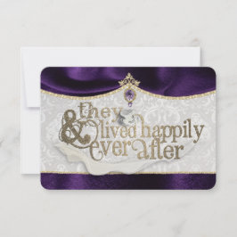 Koninklijk sprookje Hartelijk dank Bedankkaart