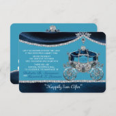 Koninklijk sprookje Save the Date (Voorkant / Achterkant)