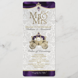 Koninklijk Sprookjeshuwelijksprogramma Kaart