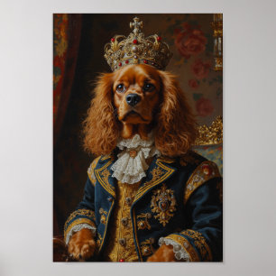 Koninklijk Sussex Spaniel Portret Poster
