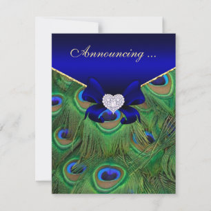 koninklijke aankondiging van het koninklijke blauw
