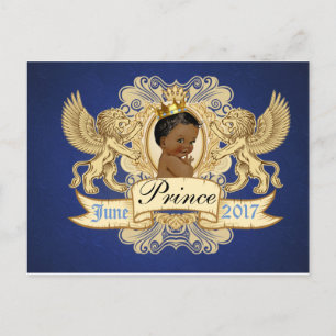 Koninklijke Afrikaanse Prins Elegant Briefkaart Ui