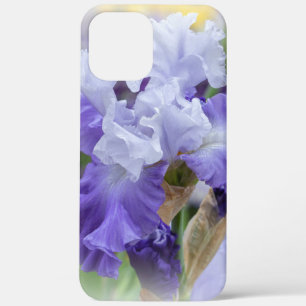 Koninklijke Baardiris - Paars & Wit iPhone 12 Pro Max Hoesje