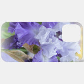 Koninklijke Baardiris - Paars & Wit Case-Mate iPhone Case (Achterkant / Rechts)