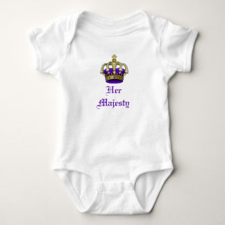 Koninklijke Baby kroonprins of prinses Creeper Romper