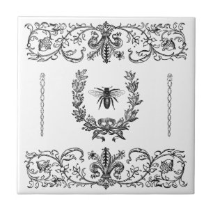  koninklijke bijen met een grote kans tegeltje