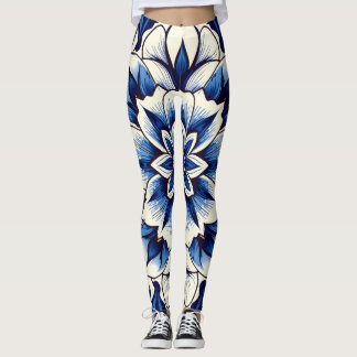 koninklijke bloei leggingen leggings