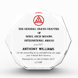 Koninklijke Boog Vrijmetselaar Vrijmetselaar Trofee