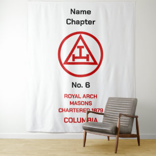 Koninklijke Boog Vrijmetselaars Wandkleed