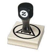 Koninklijke Boog Vrijmetselarij Vierkant Kompas Vr Rubberstempel (Stempel)