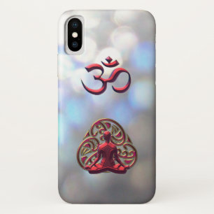 Koninklijke Celtische Meditation OM-Symbool voor i iPhone X Hoesje