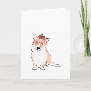 Koninklijke corgi kaart