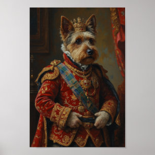 Koninklijke Dandie Dinmont Terrier Portret Poster