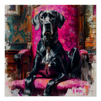 Koninklijke Dog Perfect Poster