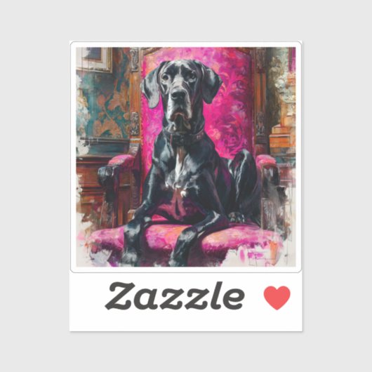 Koninklijke Dog Sticker (Vel)