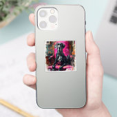 Koninklijke Dog Sticker (Telefoon)