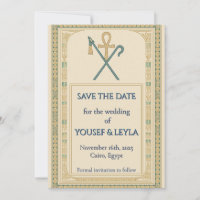 Koninklijke Egyptische Ankh Lotus Goud Save the Da