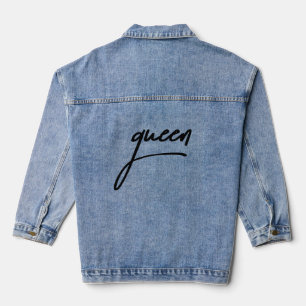 Koninklijke Energie Alleen – Vertrouwen Dragen Lui Denim Jacket