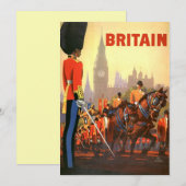 koninklijke garde Groot-Brittannië Kaart (Voorkant / Achterkant)