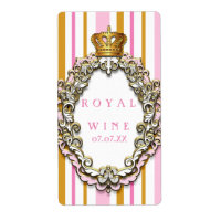 Koninklijke Gouden Kroon Roze Elegante Prinses Wij