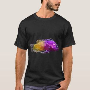Koninklijke Gramma Witte Alternatieve Ontwerp T-shirt