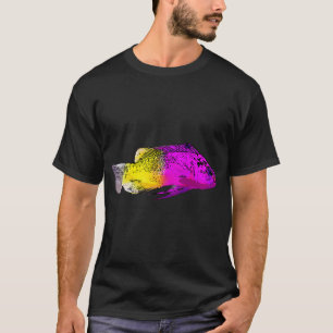 Koninklijke Gramma Zwarte Alternatieve Ontwerp T-shirt