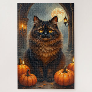 Koninklijke Halloween-portretkunst van Perzische k Legpuzzel