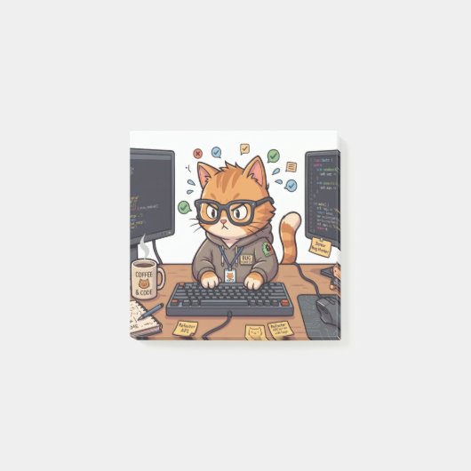 Koninklijke Kat Post-it Notities Post-it® Notes (Voorkant)