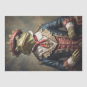 Koninklijke kikker -Decoupage- Tissuepapier (Voorkant)
