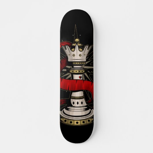 Koninklijke Koningin Skateboard (Voorkant)