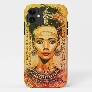 Koninklijke Koningin van Egypte – Moderne Neo-Fara iPhone 11 Hoesje