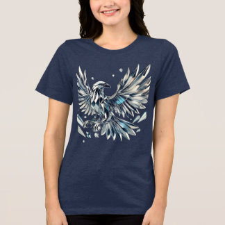 Koninklijke Kristallen Adelaar: Een Symbool van Ma Tri-Blend Shirt