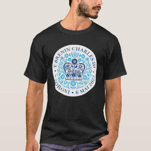 Koninklijke Kroning 2023 Merchandise Welshe Emblee T-shirt
