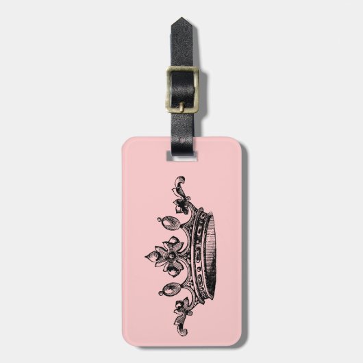  koninklijke kroon bagagelabel (Voorkant verticaal)