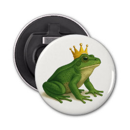 Koninklijke Majesteit met poten! Button Flesopener