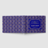 Koninklijke Marine Blauw Gouden Great Gatsby Art D Gastenboek (Volledig)