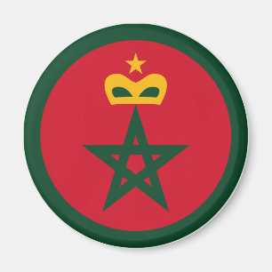 Koninklijke Marokkaanse luchtmacht Roundel Magneet