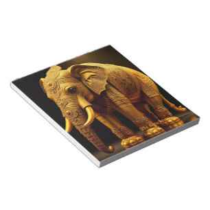 Koninklijke olifant notitieblok