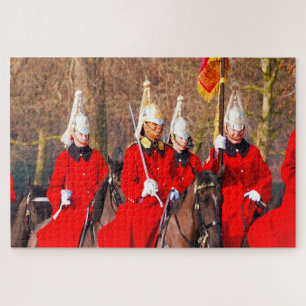 Koninklijke Paardengarde Londen. Legpuzzel