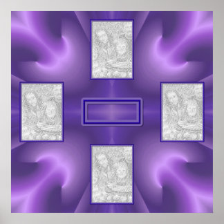 Koninklijke Paarse Delight 2 Poster